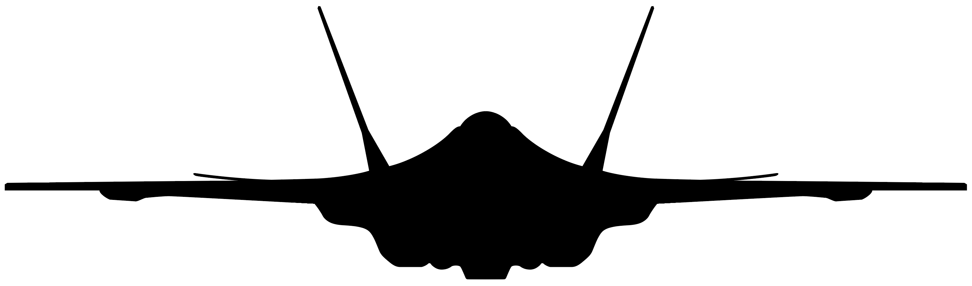 61071 – F-35C – Front View Silhouette – A&J Mugs